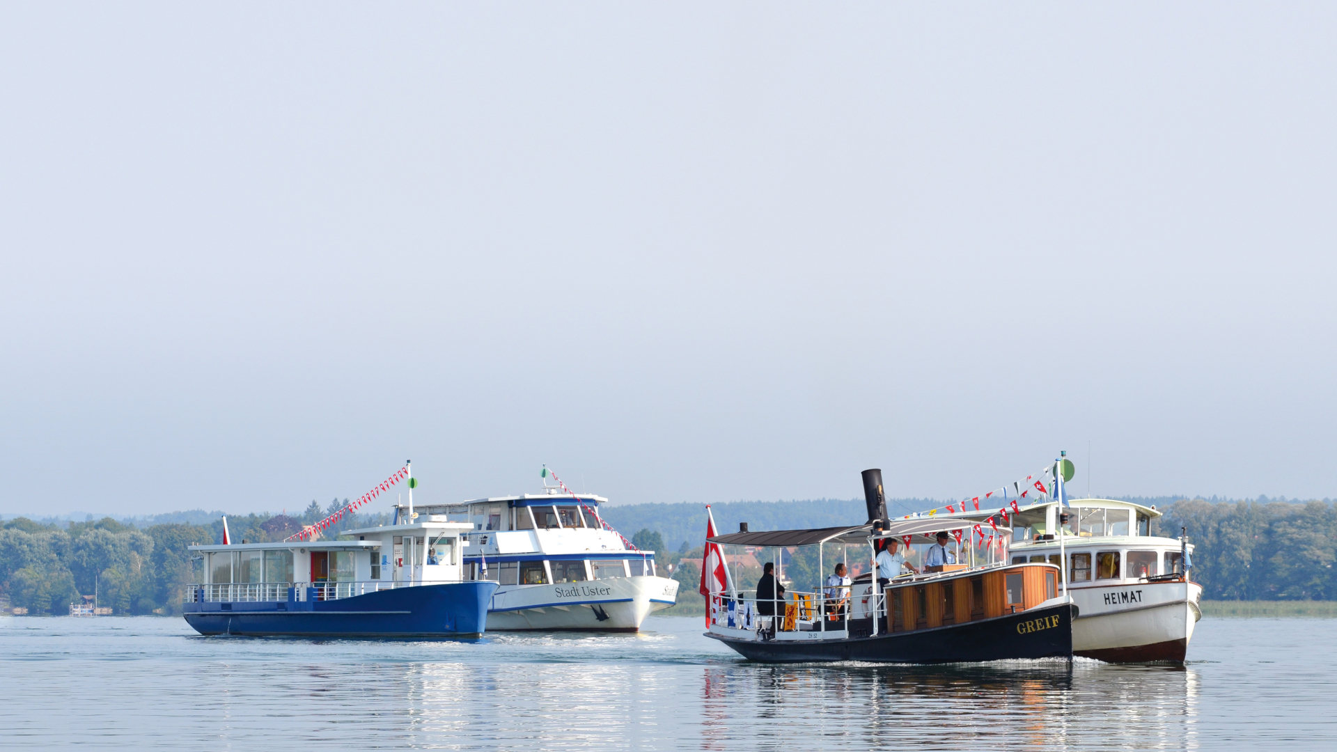 SGG Schiffe auf dem Greifensee