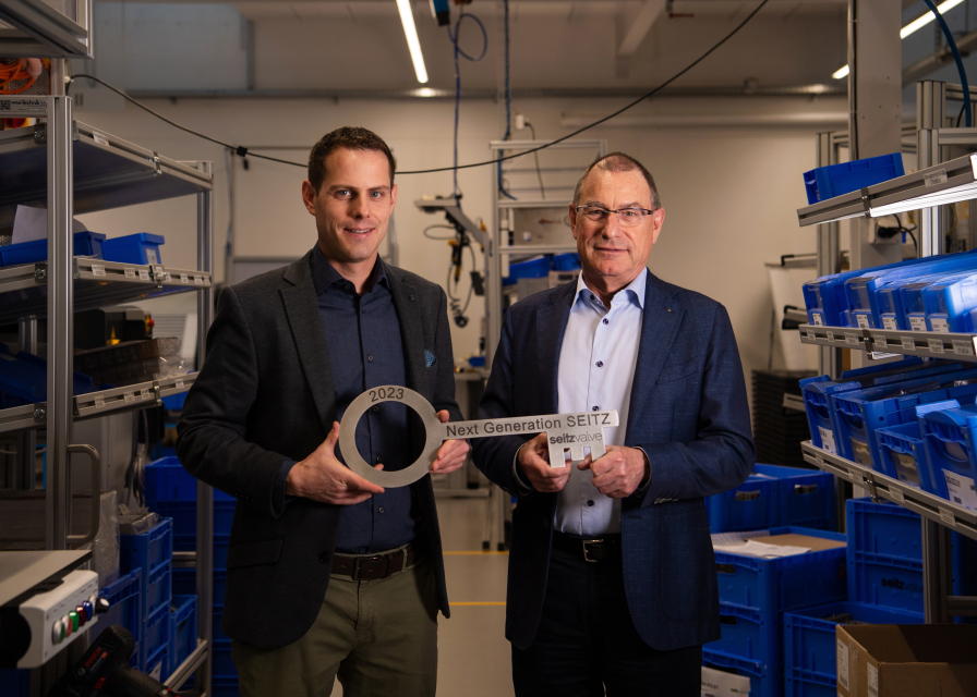 Stabsübergabe bei der Firma Seitz in Wetzikon, Zürcher Oberland