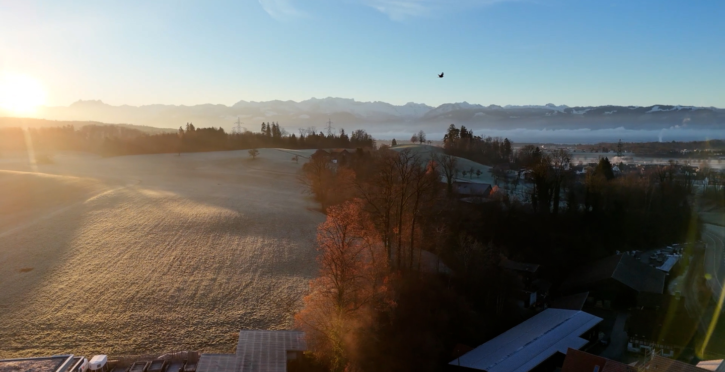 Mühle Dürnten Blick aufs Areal