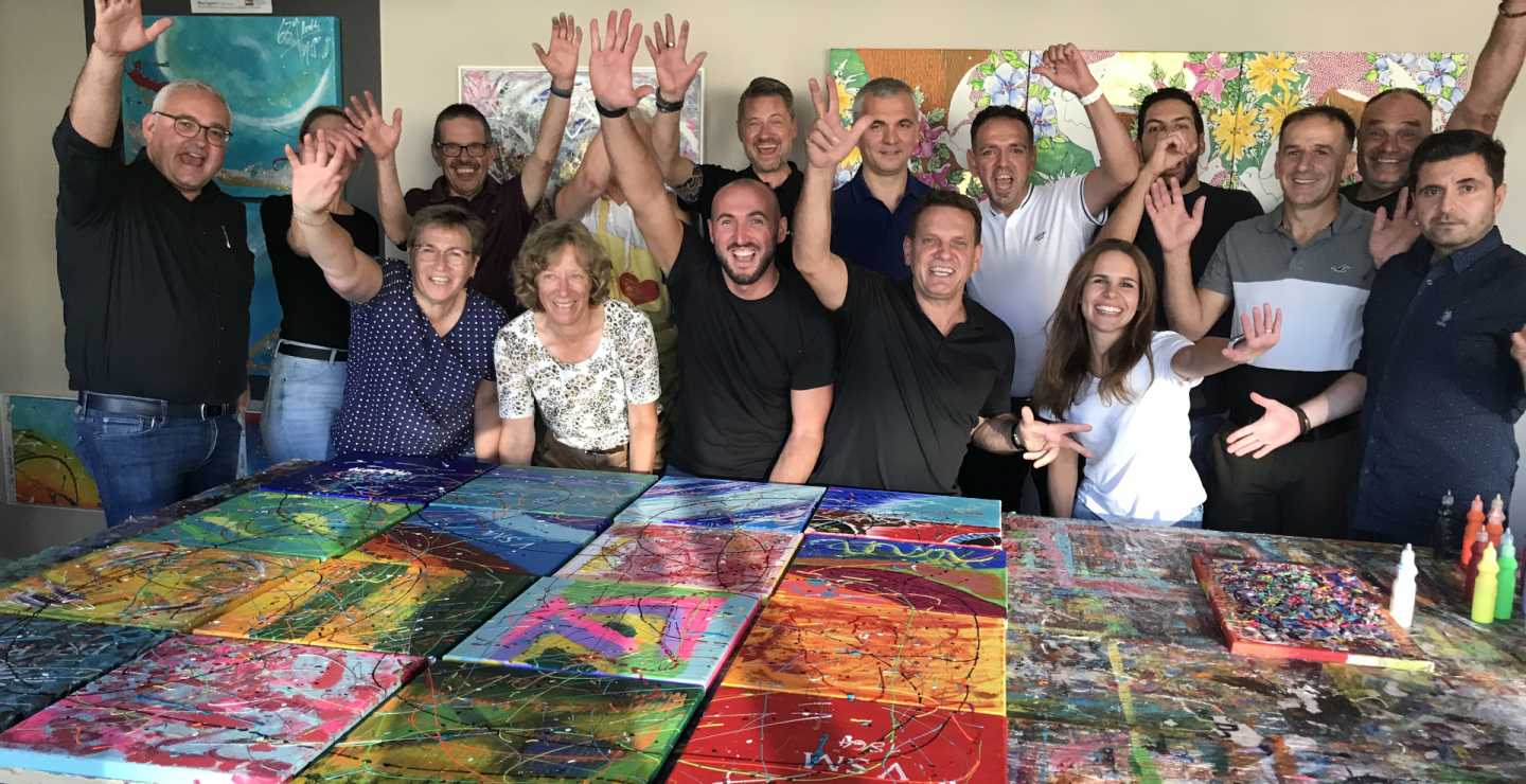 Teamevent Farberlebnis Atelier Wetzikon