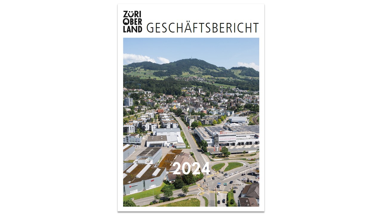 Geschäftsbericht 2024 der Standortförderung Zürioberland, Titelbild