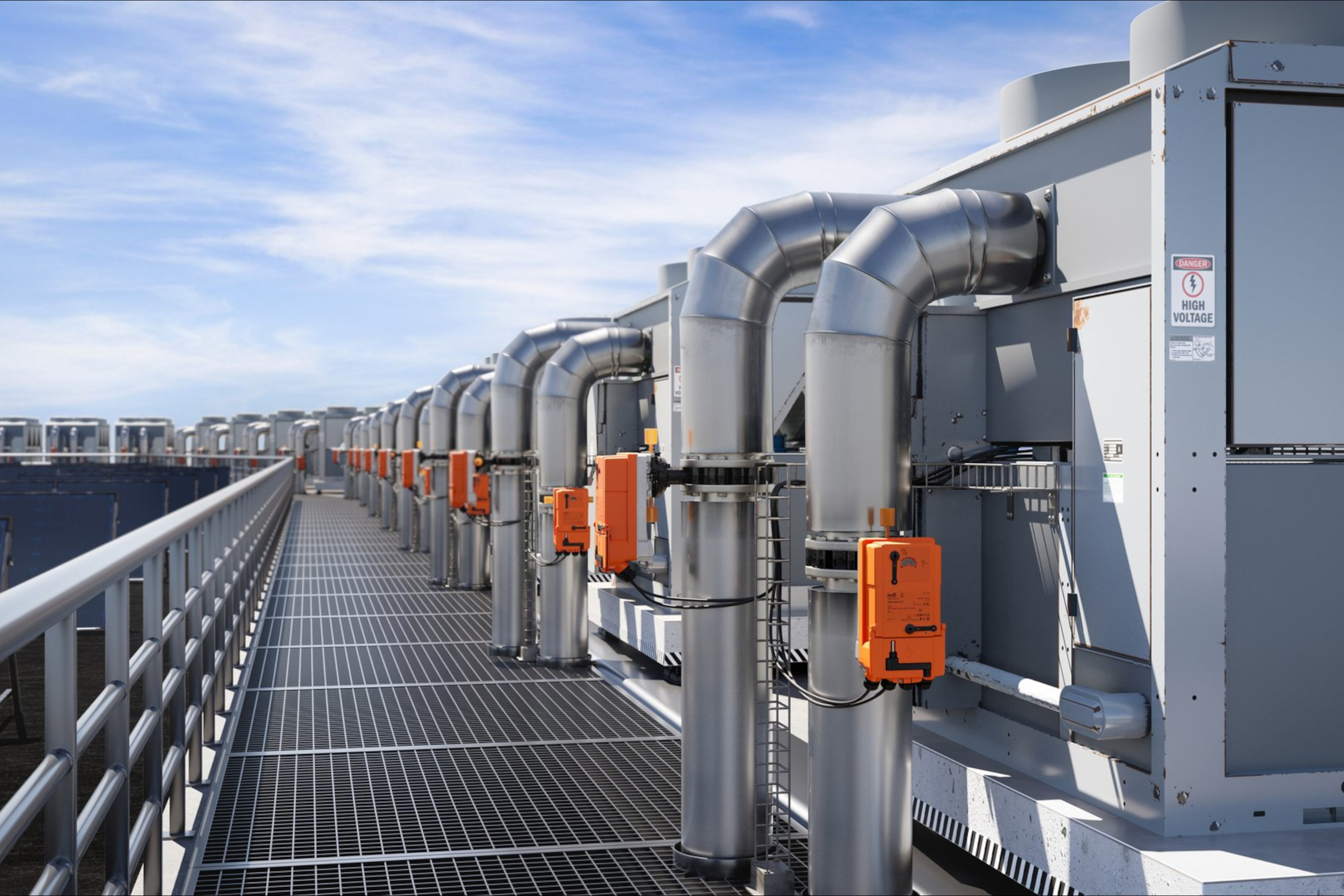 Anlage von Belimo Automation in Hinwil