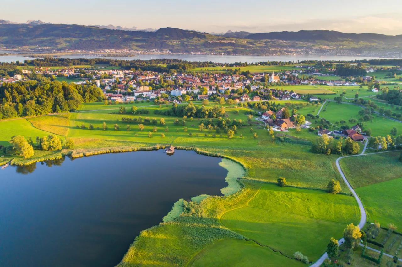 Luftbild Lutzelsee