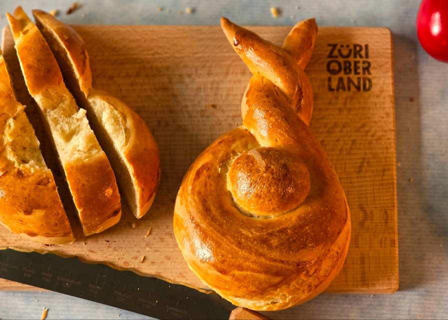 UrDinkel Osterhasen mit regionalen Zutaten