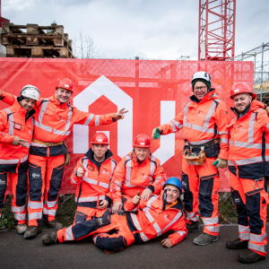 Teamfoto der Gebr. Bachmann AG Uster